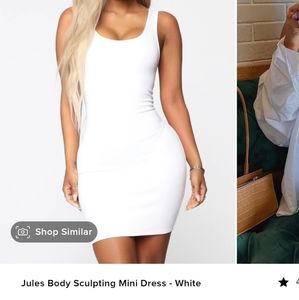 Jules Body Scultping mini dress